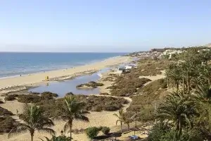 Freediving near Costa Calma in South Fuerteventura